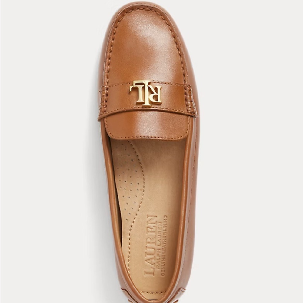 Ralph Lauren Barnsbury Napa Leather Driver